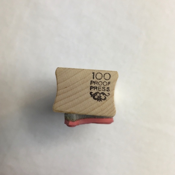 100 Proof Press Baseball Outfielder Stamp - Picture 3 of 3